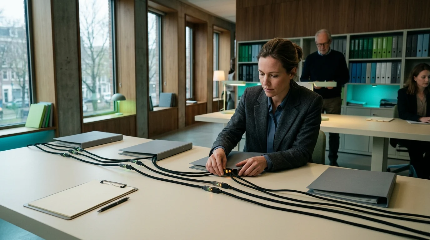 Illustratie bij het artikel Controleer koppelingen als vaste kantoorroutine